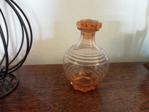 Vintage 1930s art deco pink - pink, /