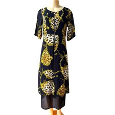 Zara Leopard Chain Print Midi