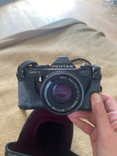 Pentax mv1 camera old and - pentax, -old
