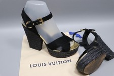 LOUIS VUITTON Black Suede