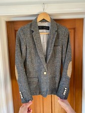 Zara Wool Tweed Blazer Jacket