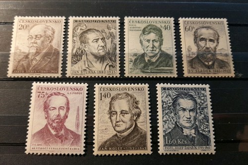 Czechoslovakia stamps 1955 - stamps,