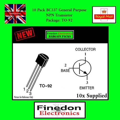 Bc337 plastic to92 - plastic,