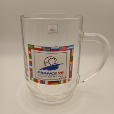 France 98 World Cup Glass Beer