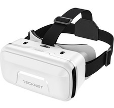 TECKNET VR Headset, Virtual Reality HD Anti-Blue Light Lenses VR WHITE WR2_10