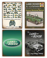 Land Rover Style Metal Garage