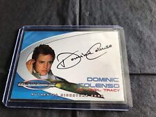 THUNDERBIRDS ARE GO! DOMINIC COLENSO as VIRGIL AUTOGRAPH SIGNATURE