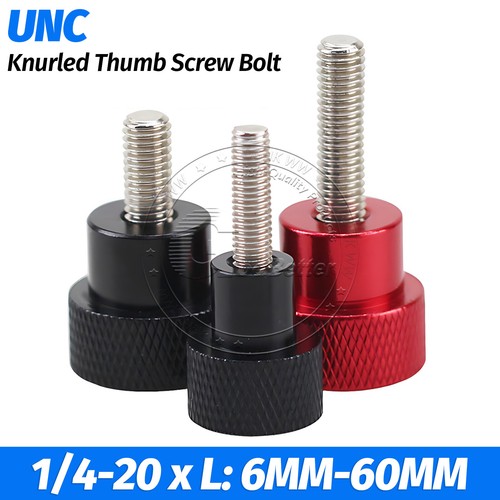 Knurled thumb screw bolt - screw,