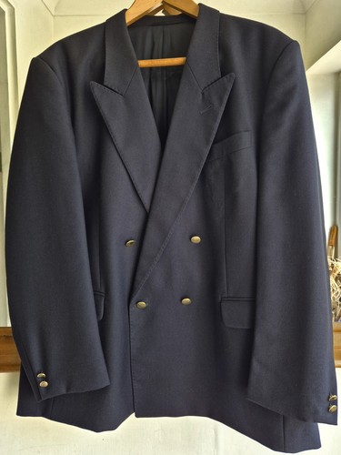 Mens navy double breasted - mens,