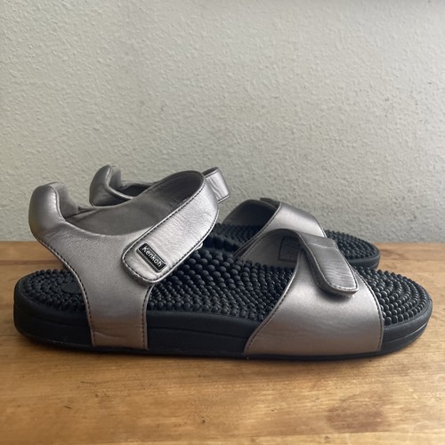 Kenkoh massage sandals silver - kenkoh,