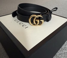 Gucci Original Ladies Belt With Box - Size 80/32