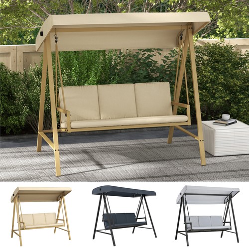 Seater garden swing chair - 3,