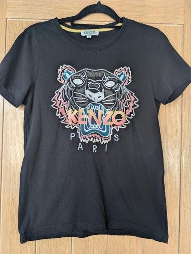 Kenzo paris black tiger head - kenzo,