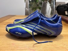 Adidas F50+ Original Blue Size 10 Uk