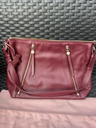 Radley london burgundy leather - london,