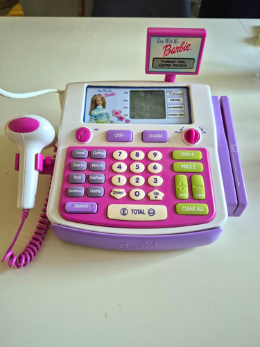 Vintage barbie toy cash - vintage,