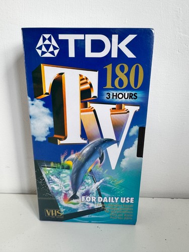 New and sealed tdk 180 - tdk, e-180