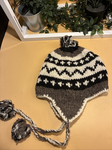 Wool hat chullo beanie fleece - wool,