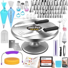 RFAQK 250 PCs Aluminum Cake