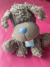 Me to You Tatty Teddy Grey Tatty Puppy Beanie Soft Toy