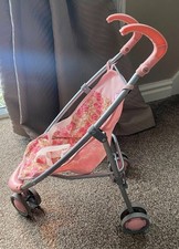 Toy Stroller Baby Annabell Zapf Creations Folding Buggy, slight damage to strap