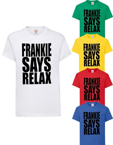 Frankie says relax shirt 80s - frankie,