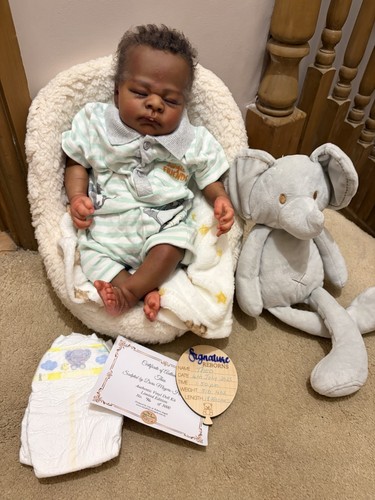 Theo ethnic reborn doll - ethnic, by