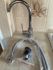 Badge Swan Neck Chrome Finish