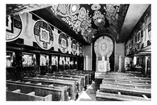 pu0926 - French CGT Liner - Normandie , built 1935 - print 6x4 of The Chapel