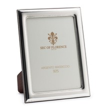 10x8”in Hallmarked Solid 925 Sterling Silver Photo Frame 7308/20x25 wood back UK