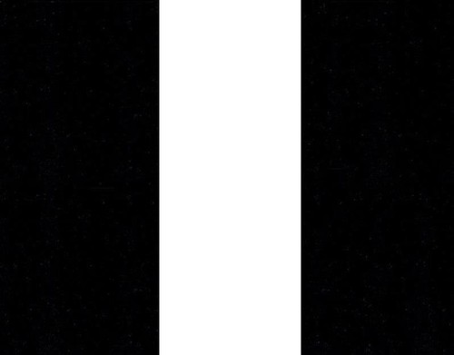 Matt black effect twin - effect,