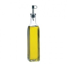 Clear glass olive oil - clear,