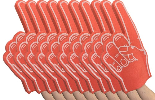 Pack foam fingers - foam,