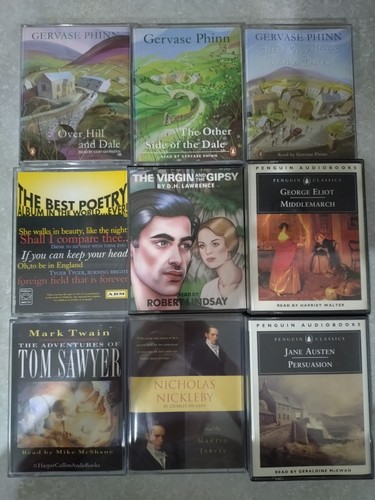 Audiobooks cassette tape - cassette,