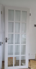 Internal Wooden Glass pane door - Used