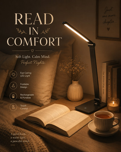 Led table lamp usb - table,
