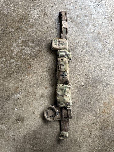 Shooters belt with molle - with,