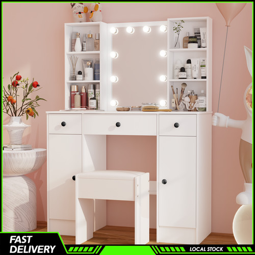 Dressing table with drawers - table,