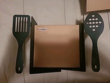  Black Kitchen Bookends Spoon