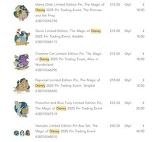 Magic Of Disney Pin Badge