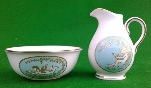 Spode miniature jug and - and,