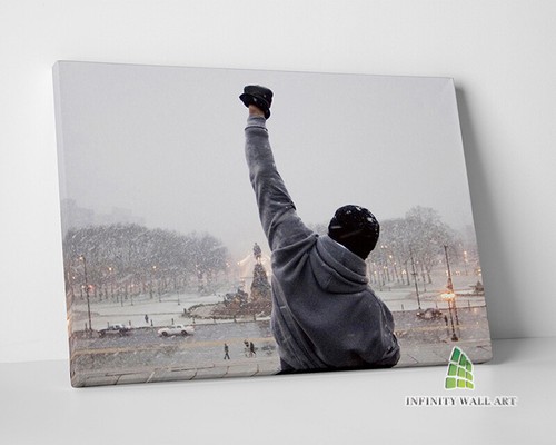 Rocky balboa steps canvas art - balboa,