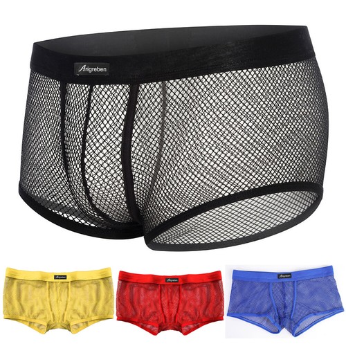 Sexy mens sheer see - see, through