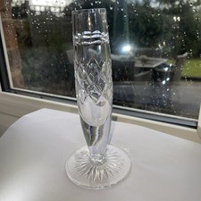 tudor crystal Bud Vase Faceted