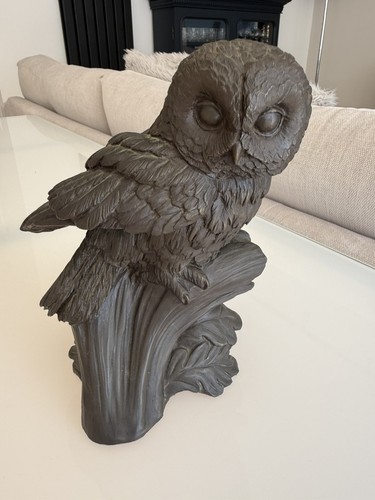 Large vintage owl - large, sculpture