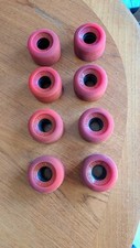ORIGINAL 90s Three Tone Sims Street Snake Quad Rollerskate Wheels Bauer. 