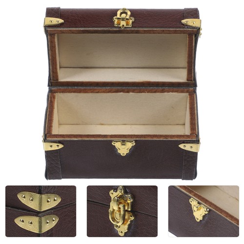 Miniature vintage suitcase - miniature,