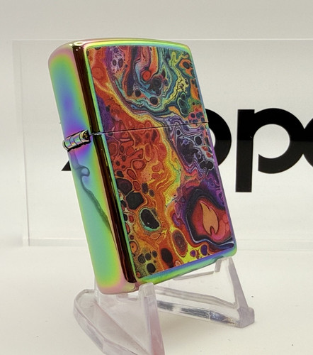 Genuine zippo lighter abstract - genuine,