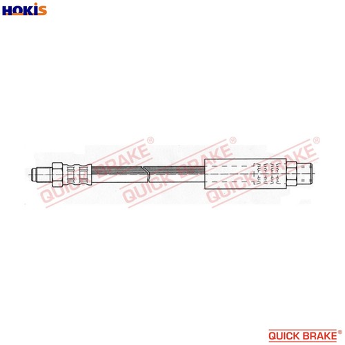 Brake hose 319 for - 32.319,