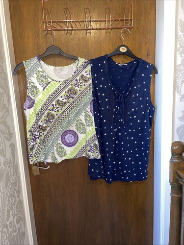 Ladies sleeveless shirts - 2, t